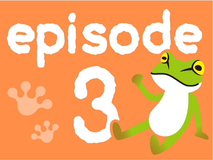 【蛙田漫画 エピソード３】蛙田捕太郎、予期せぬ事態に遭遇。