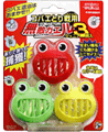 コバエとり戦用 無敵ガエルジュニア ３個入
