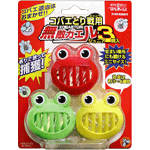コバエとり戦用 無敵ガエル ジュニア ３個入